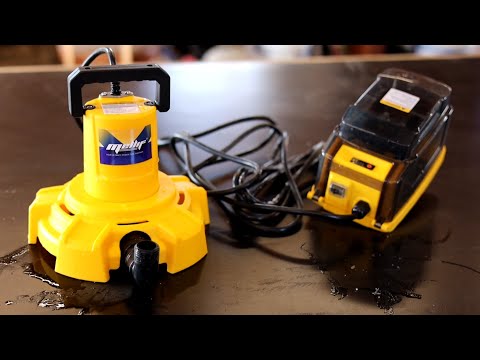 Mellif 1320GPH Brushless Submersible Water Pump for Dewalt 20V MAX